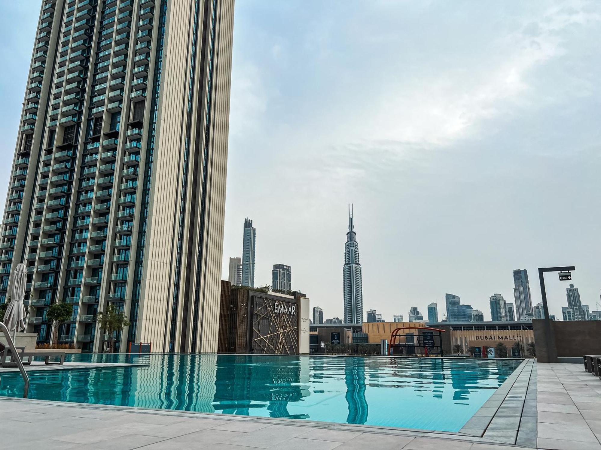 Stunning Burj View Dubai Mall Access Infinity Pool Διαμέρισμα Εξωτερικό φωτογραφία