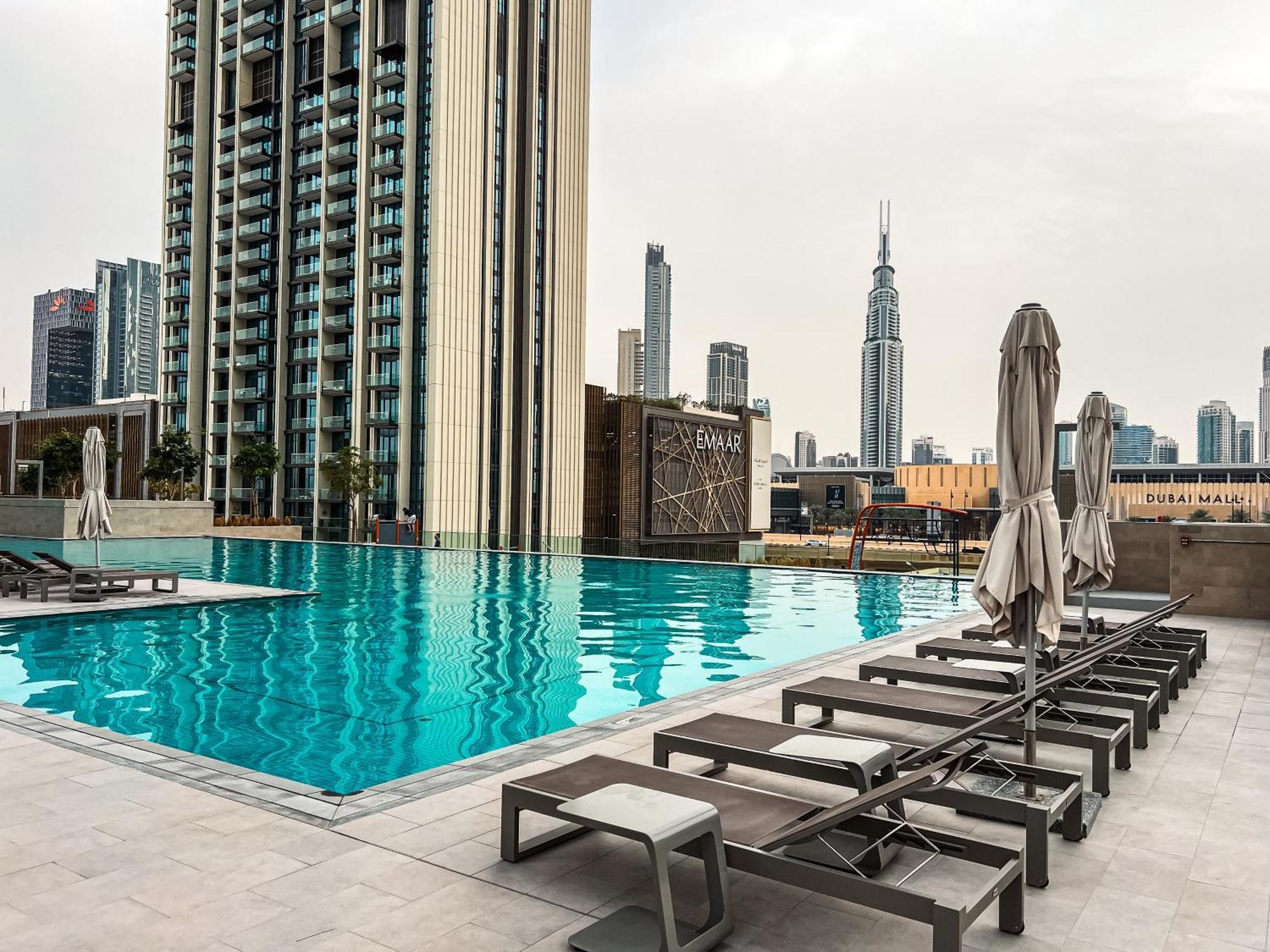 Stunning Burj View Dubai Mall Access Infinity Pool Διαμέρισμα Εξωτερικό φωτογραφία