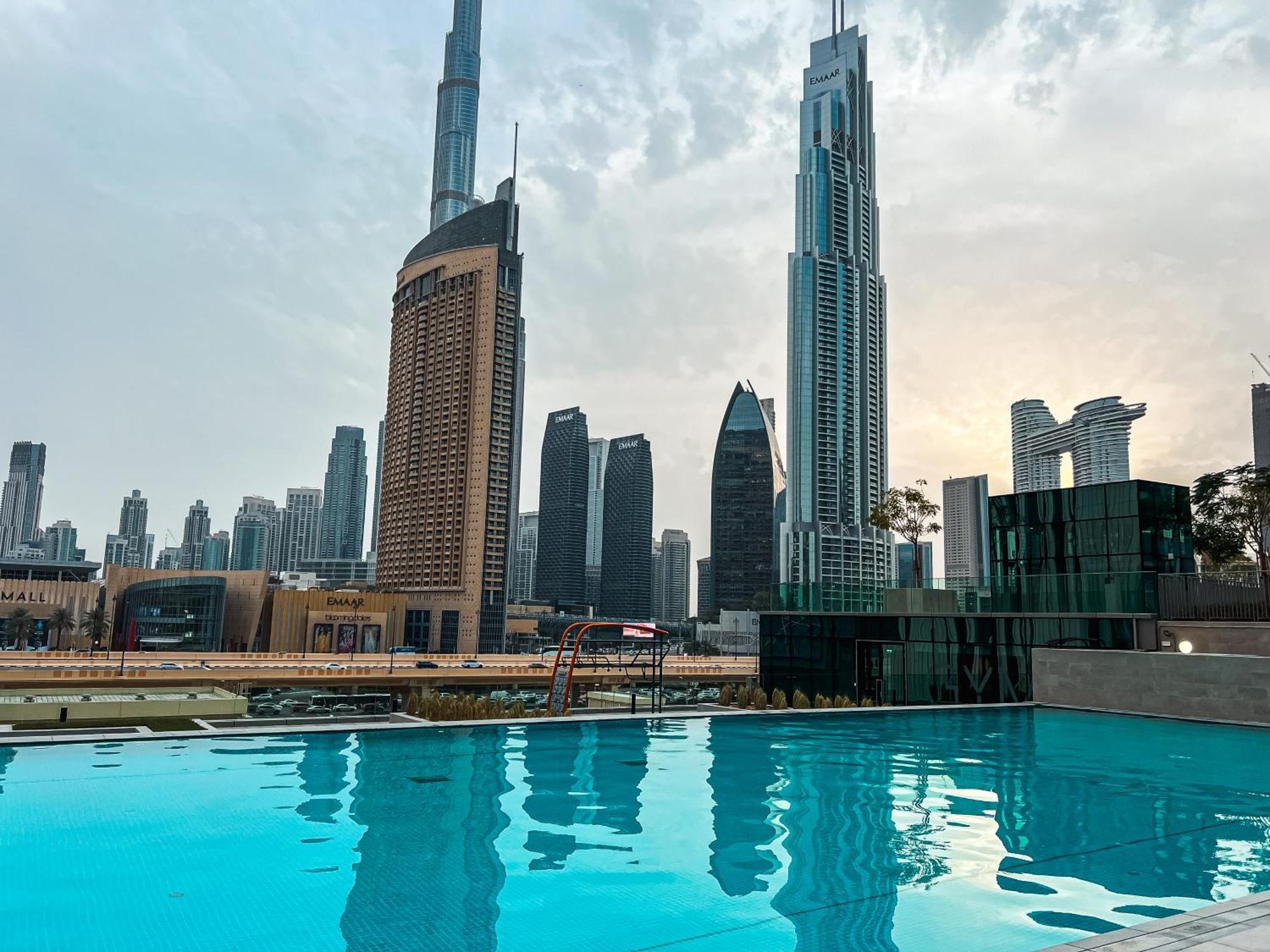 Stunning Burj View Dubai Mall Access Infinity Pool Διαμέρισμα Εξωτερικό φωτογραφία