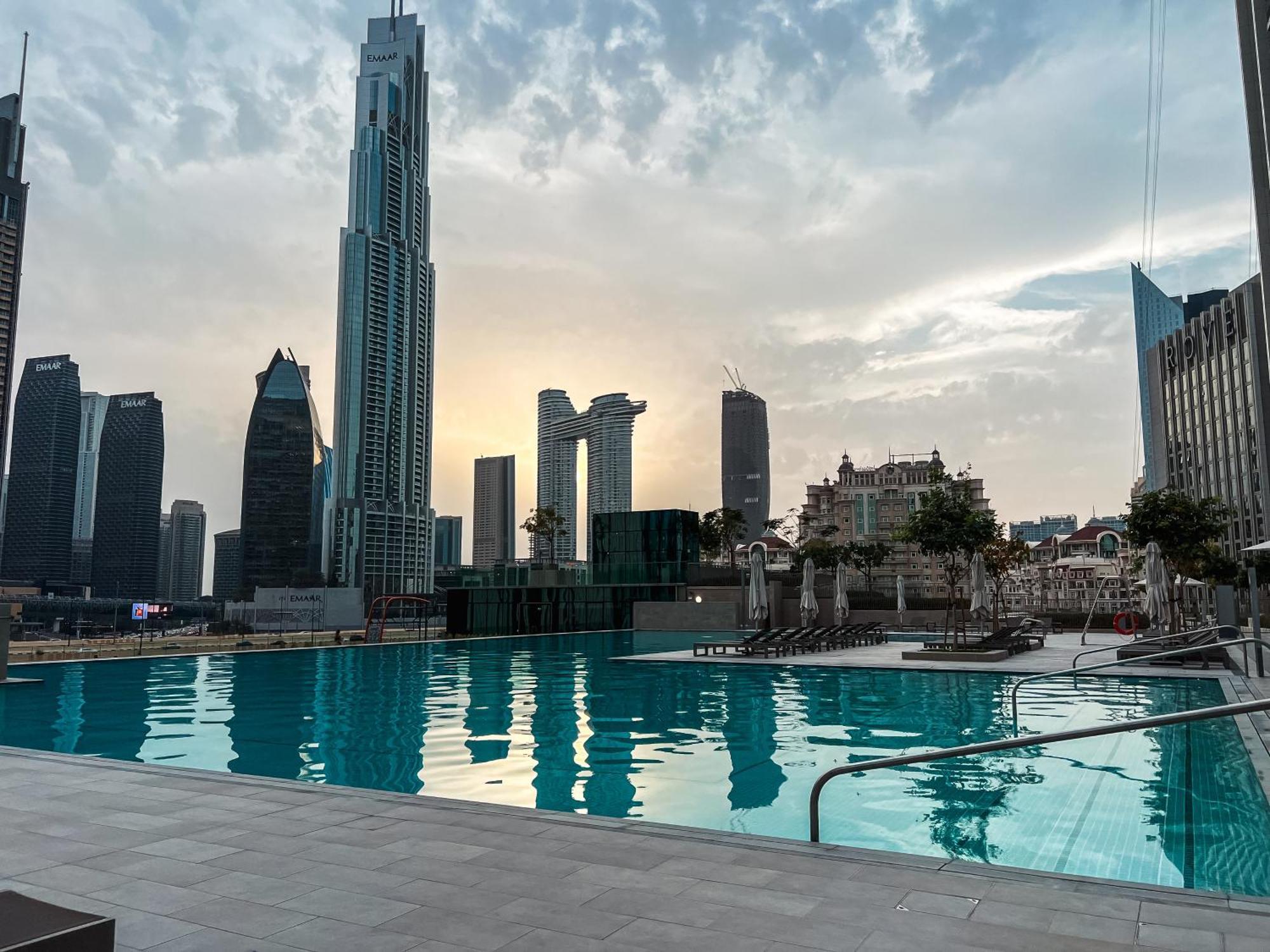 Stunning Burj View Dubai Mall Access Infinity Pool Διαμέρισμα Εξωτερικό φωτογραφία