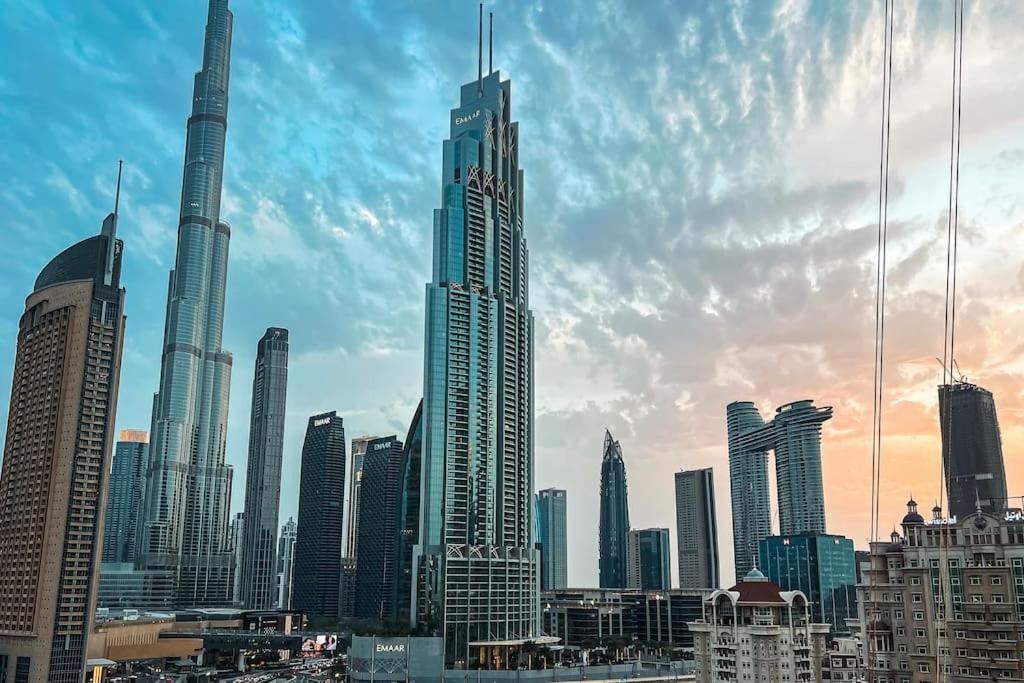 Stunning Burj View Dubai Mall Access Infinity Pool Διαμέρισμα Εξωτερικό φωτογραφία