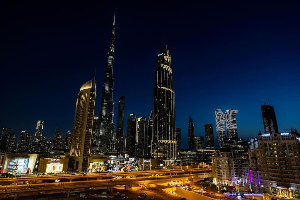 Stunning Burj View Dubai Mall Access Infinity Pool Διαμέρισμα Εξωτερικό φωτογραφία